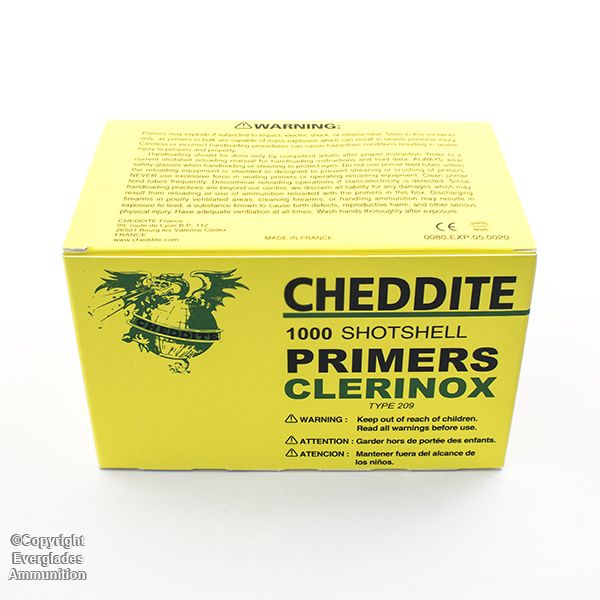 Cheddite - Clerinox CX2000 Shotshell Primers