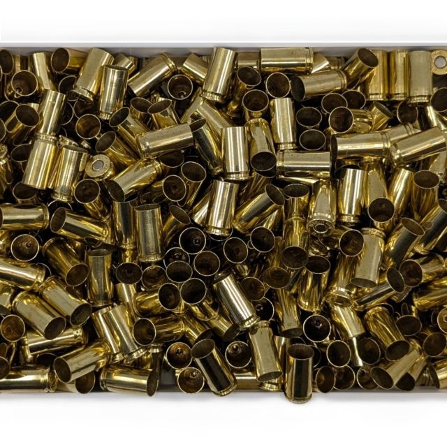 9mm New Primed Brass