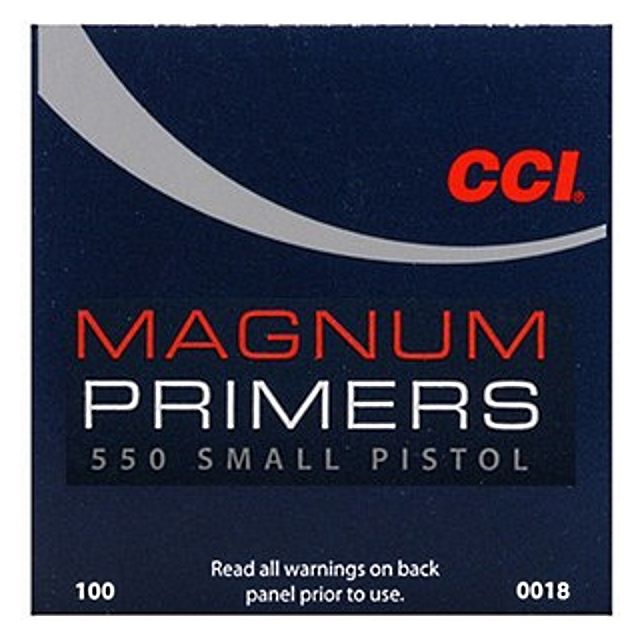 CCI #550 Small Magnum Pistol Primers - 1000 pcs