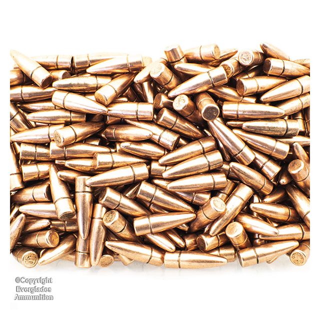 308 30 Cal 155gr Plated Bullets