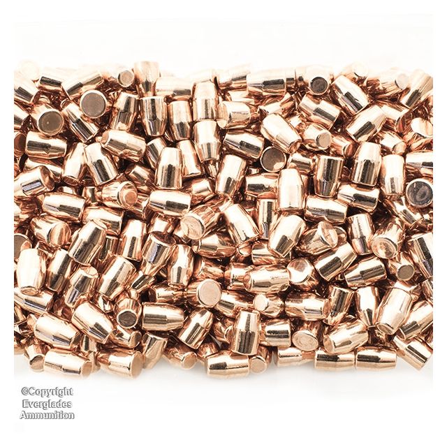 38 357 125gr FP Plated Bullets No Cannelure