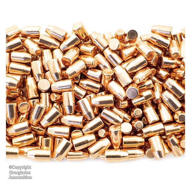 38 357 158gr FP Plated Bullets No Cannelure