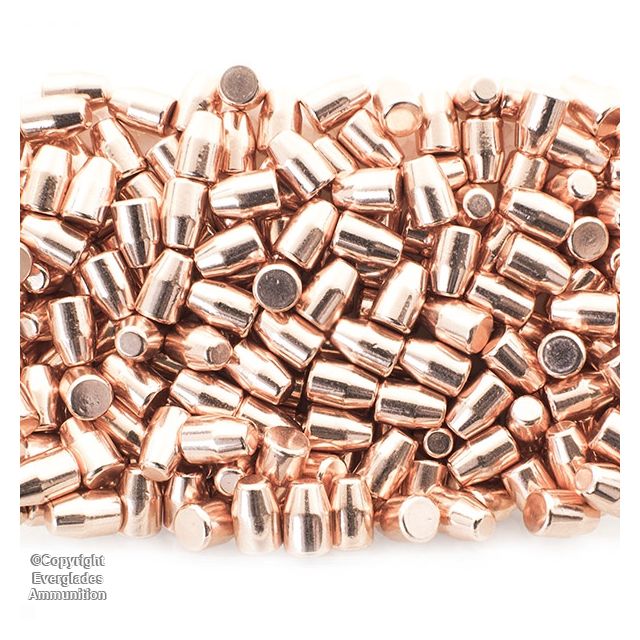 40 Cal 165gr FP Plated Bullets