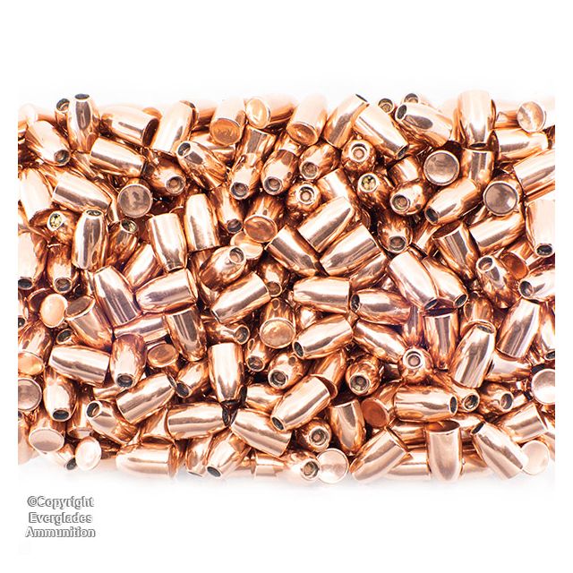 9mm 124gr HP Plated Bullets
