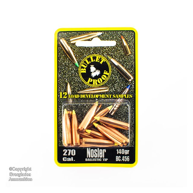 Nosler BT 270 Cal 140gr Bullets