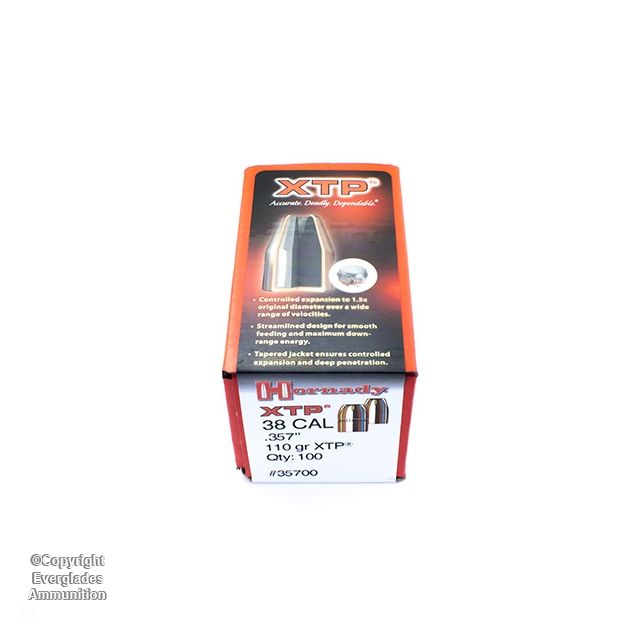 38-357 110 Gr XTP 100ct Hornady # 35700