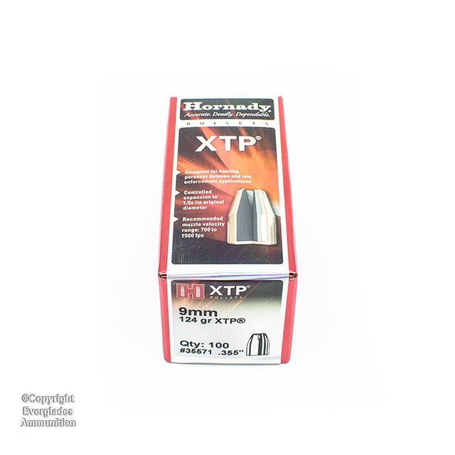 9mm 147 Gr XTP 100ct Hornady # 35580