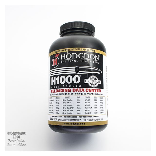 Hodgdon H1000 Rifle Powder - 1lb