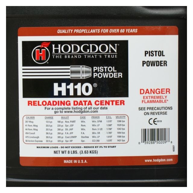 Hodgdon H110 8lb