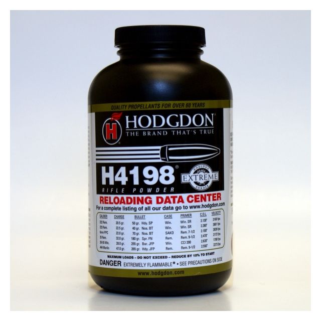 Hodgdon H4198 - 1lb Rifle Powder Propellant